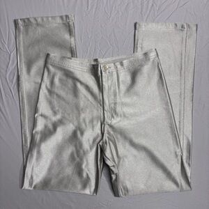 Vintage Frederick’s of Hollywood Silver Disco Pants